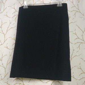 Emporio Armani Size 14 Black Pencil Skirt